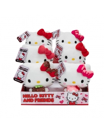 HELLO KITTY E AMIGOS PELÚCIA LOVE HELLO KITTY 8" SORTIDO 3874