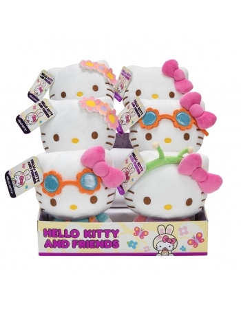 HELLO KITTY E AMIGOS PELÚCIA PÁSCOA 8" SORTIDO 3875