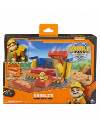 PATRULHA CANINA RUBBLE E CREW PLAYSET DE CONSTRUÇÃO 3798