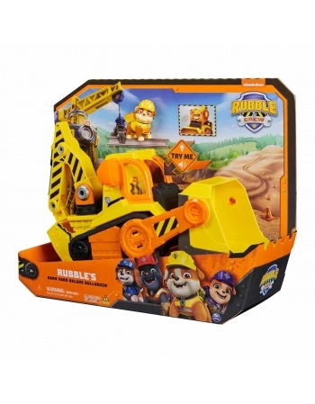 PATRULHA CANINA RUBBLE E CREW VEÍCULO DE CONTRUÇÃO 3799