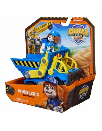 PATRULHA CANINA RUBBLE E CREW VEÍCULO TEMATICO WHEELER 3796