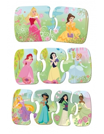 P. PROGRESSIVO PRINCESAS ( 2,3,4 PEÇAS ) - 8070