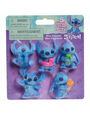 DOORABLES 5 MINI FIGURAS 2,25" STITCH SORTIDO 3989