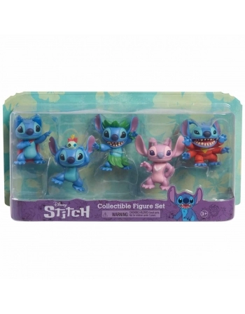 DOORABLES SET 5 FIGURAS 3" STITCH SORTIDO 3991