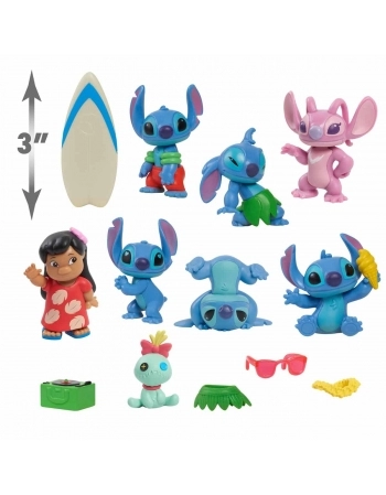 DOORABLES SET FIGURAS LILO E STITCH 2.25" SORTIDO 3992