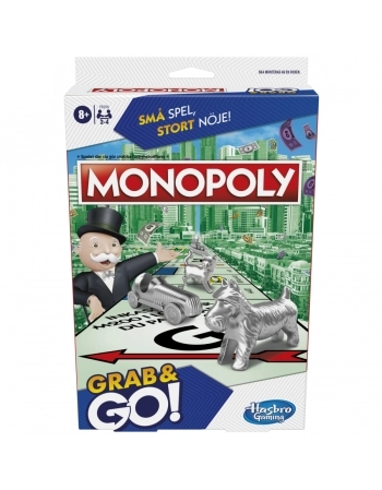 JOGO MONOPOLY GRAB & GO F8256