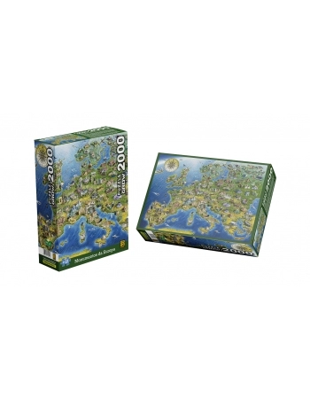 P. 2000 PÇS MONUMENTOS DA EUROPA 4555