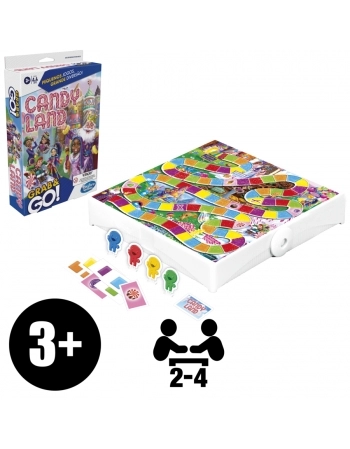 JOGO CANDYLAND GRAB & GO F8259