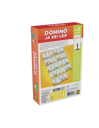 (IN)EDUCATIVO DOMINÓ JÁ SEI LER*