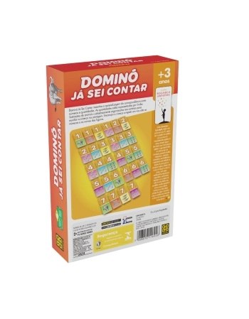 EDUCATIVO DOMINÓ JÁ SEI CONTAR 1694