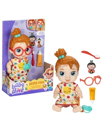 BABY ALIVE PEQUENOS SONHOS DOTTIE DOODLE RUIVA F9965