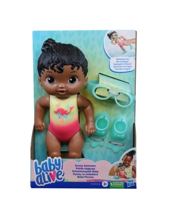 BABY ALIVE BEBÊ PISCINA NEGRA F8142