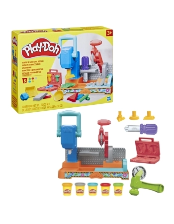 PLAY DOH MESA DE FERRAMENTAS F9141