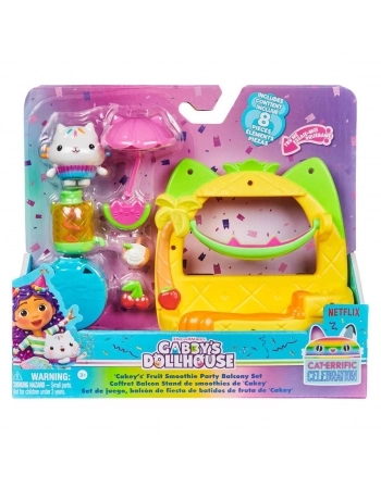 GABBYS DOLLHOUSE PLAYSET CONJUNTO DE VARANDA SORTIDO 3966