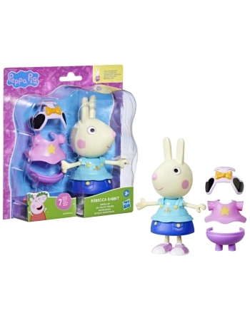 PEPPA PIG FIGURA REBECCA COELHO ESTILOS DIVERTIDOS G0329