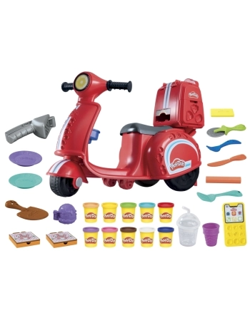 PLAY DOH PIZZA DELIVERY SCOOTER F8803
