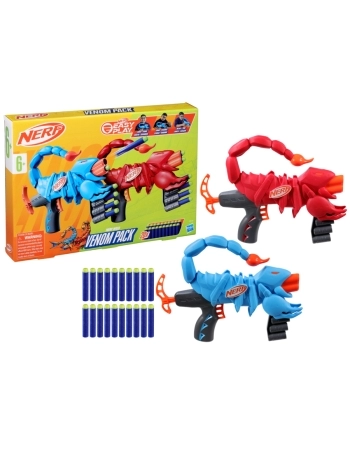 NERF WILD VENOM PACK C/2 F9137