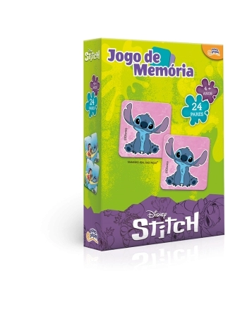 JOGO DE MEMÓRIA STITCH 8075