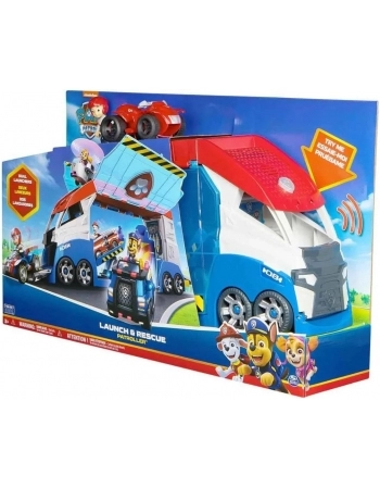 PATRULHA CANINA FIGURA E FURGÃO COM LUZES E SONS 3588