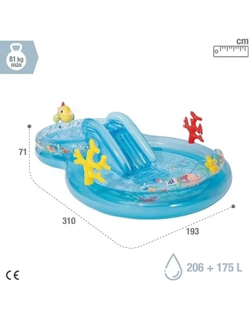 PISCINA PLAYGROUND CENTRO DE DIVERSÕES NO FUNDO DO MAR 56143