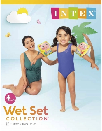 BÓIA DE BRAÇO FLUTUADOR GATINHO FELIZ 56665