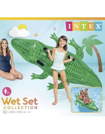 BOTE INFLÁVEL JACARÉ GIGANTE 58562