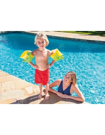 BÓIA DE BRAÇO FLUTUADOR DINOSSAURO INFLÁVEL 56664