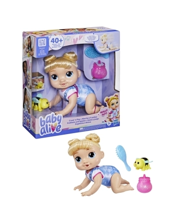 BABY ALIVE ENGATINHA E BRINCA HARPER HUGS LOIRA F9709