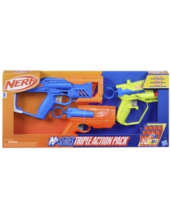 NERF N SERIES TRIPLE ACTION PACK F9841