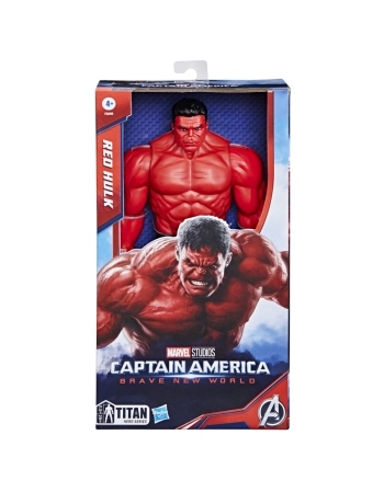 AVENGERS FIG TITAN HERO BRAVE NEW WORLD RED HULK F9299