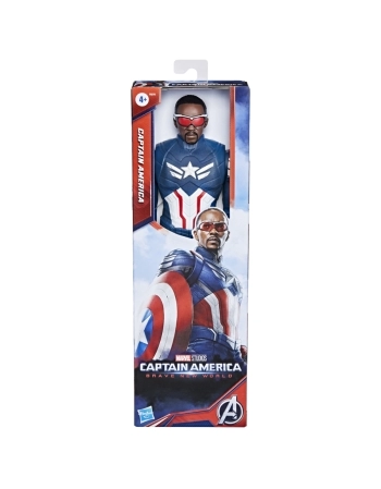 AVENGERS FIG TITAN HERO BRAVE NEW WORLD CAP AMERICA SAM WILSON F9276