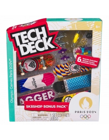 $ TECH DECK SHOP BONUS PACK COM 6 SORTIDO 2892
