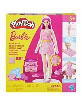 PLAY DOH BONECA BARBIE PARTY GLAM G1357