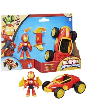 PLK IRON MAN FIGURA E VEICULO SORTIDO G1257