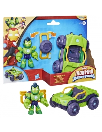 PLK IRON MAN FIGURA E VEICULO SORTIDO G1257