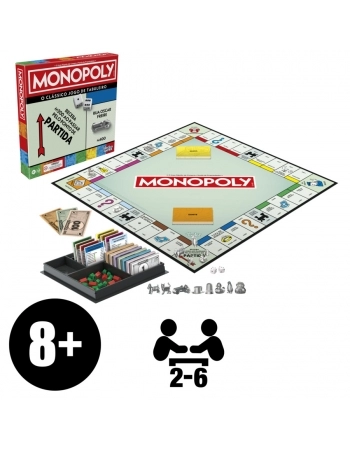 JOGO MONOPOLY CLASSICO REFRESH G0009
