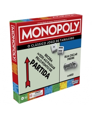 JOGO MONOPOLY CLASSICO REFRESH G0009