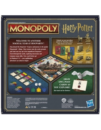 JOGO MONOPOLY HARRY POTTER F9422
