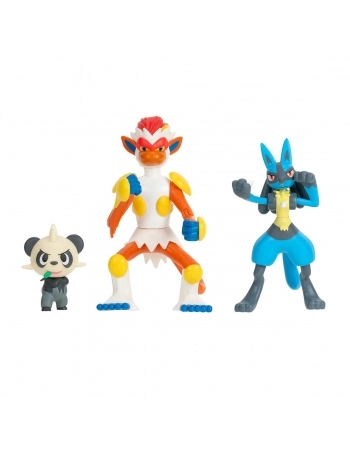 POKEMON MULTIPACK 3 FIGURAS TIPO LUTADOR 5021