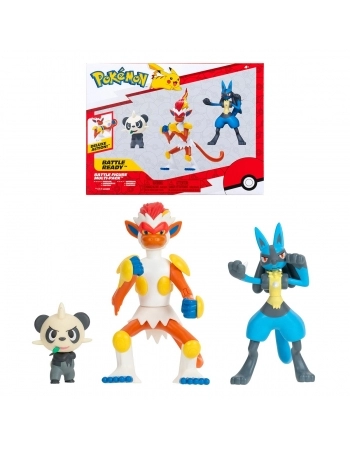 POKEMON MULTIPACK 3 FIGURAS TIPO LUTADOR 5021