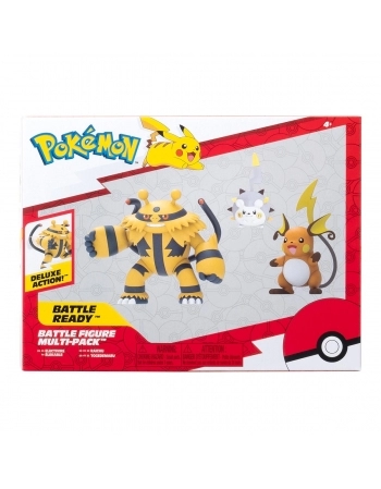 POKEMON MULTIPACK 3 FIGURAS TIPO ELETRICO 5019