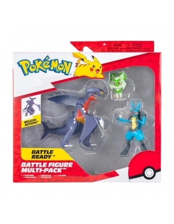 POKEMON MULTIPACK 3 FIGURAS CAMPEAS 5018