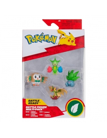 POKEMON MULTIPACK 4 FIGURAS TIPO PLANTA 5015
