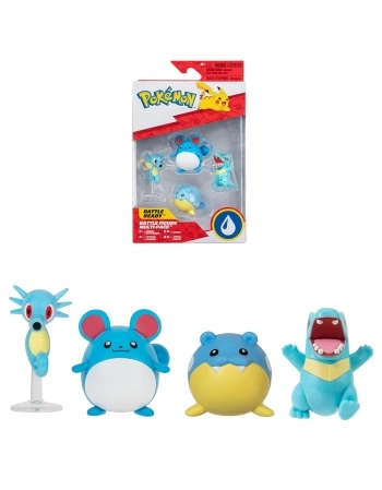 POKEMON MULTIPACK 4 FIGURAS TIPO AGUA 5014