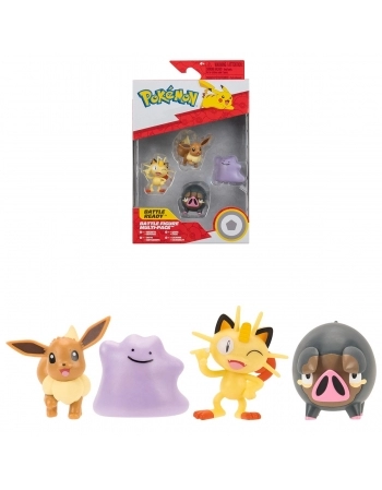 POKEMON MULTIPACK 4 FIGURAS TIPO NORMAL 5013