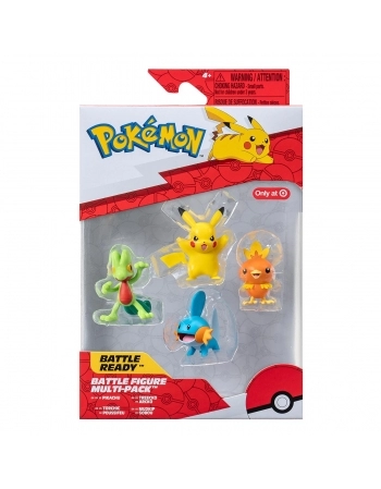 POKEMON MULTIPACK 4 FIGURAS GERACAO 3 5012