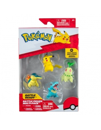 POKEMON MULTIPACK 4 FIGURAS GERACAO 2 5010