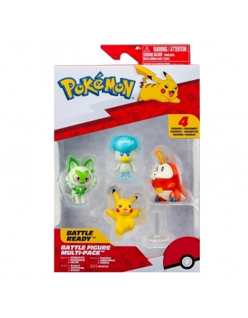 POKEMON MULTIPACK 4 FIGURAS GERACAO 9 4349