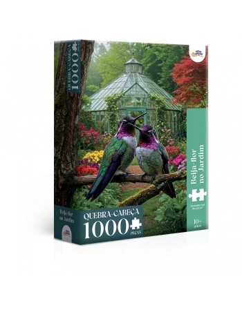 P. 1000 PÇS BEIJA FLOR NO JARDIM 8088