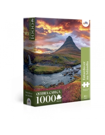P. 1000 PÇS ENTARDECER NA ISLANDIA 8089